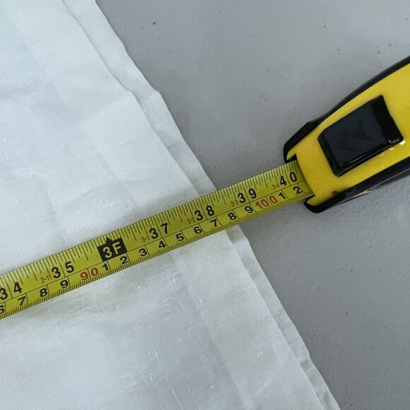 Massimo Dutti Womens Midi Dress XS White Black Linen Sleeveless 6698/231 NWT - Picture 8 of 9